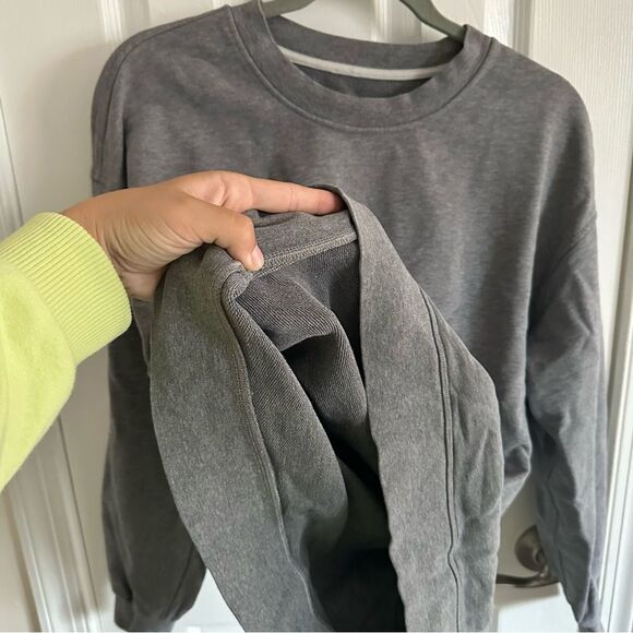 Lululemon Gray Crewneck Women’s Size 4 - Picture 3 of 5